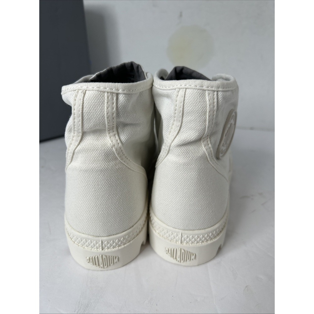 Palladium Pampa Star White Womens Canvas Boots Size 9 - Picture 5 of 9